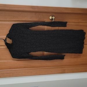 Moda Lace Black Dress